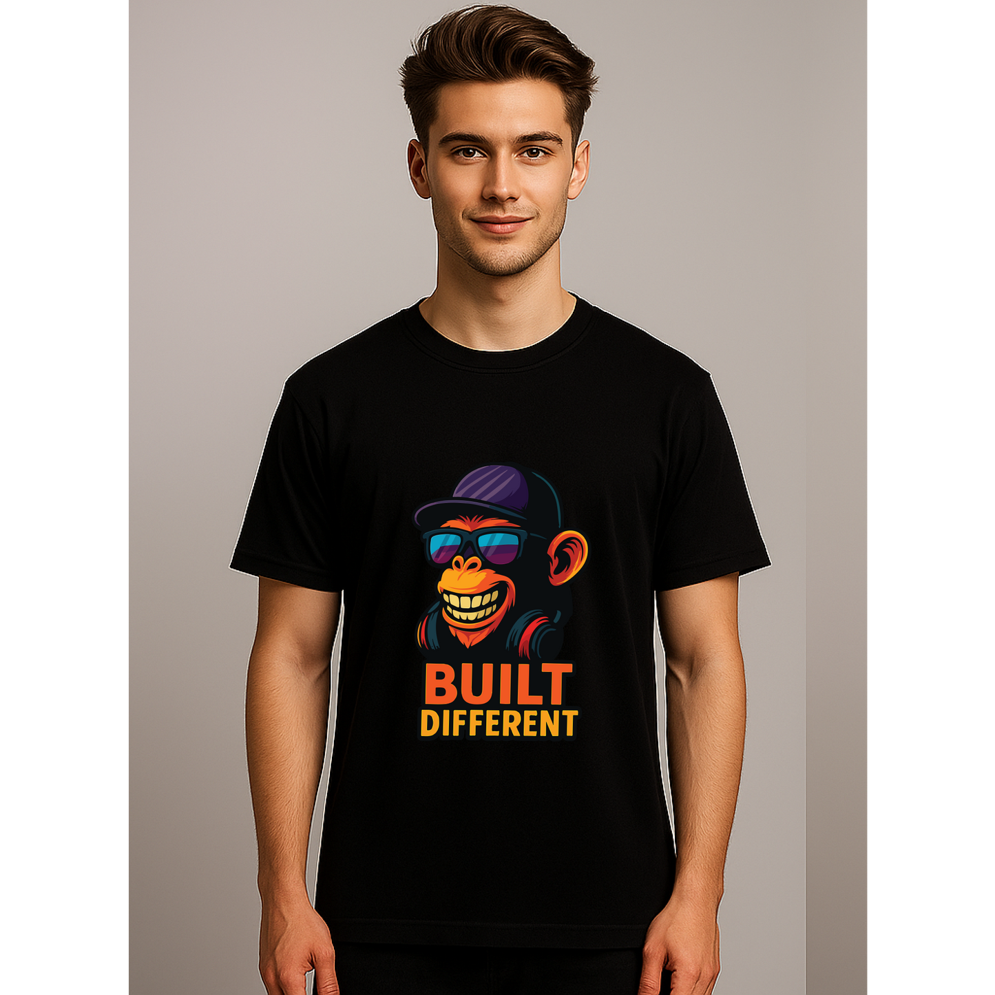 Unisex Classic Crew T-Shirt - Built Different.