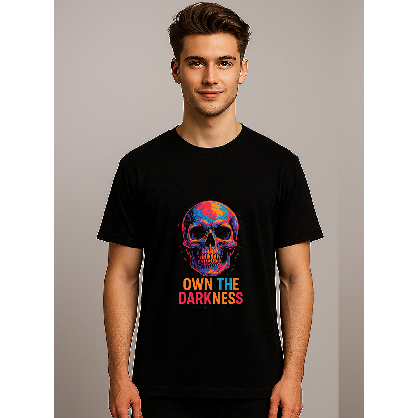 Unisex Classic Crew T-Shirt - Darkness.