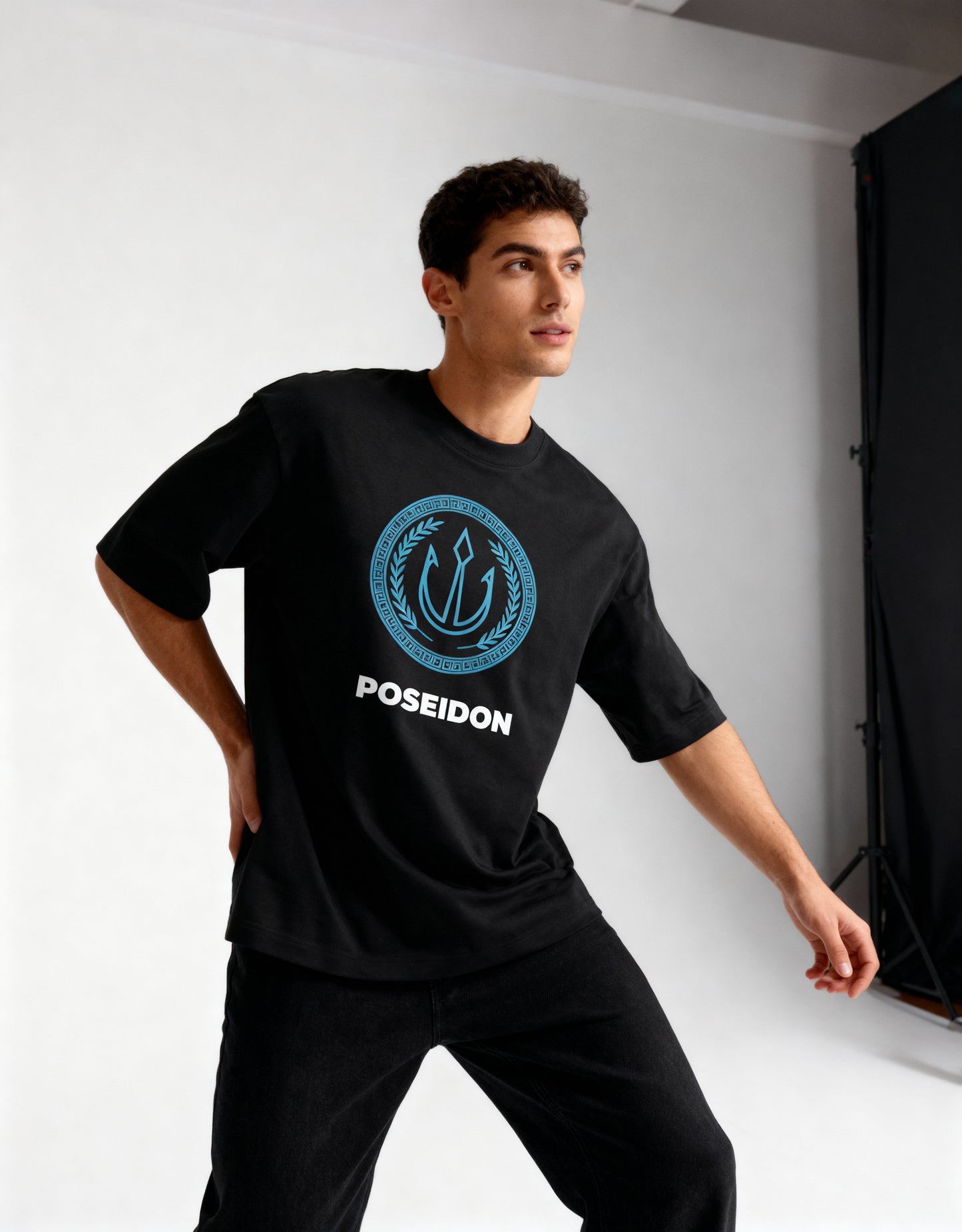 Unisex Oversized Classic T-Shirt - Poseidon