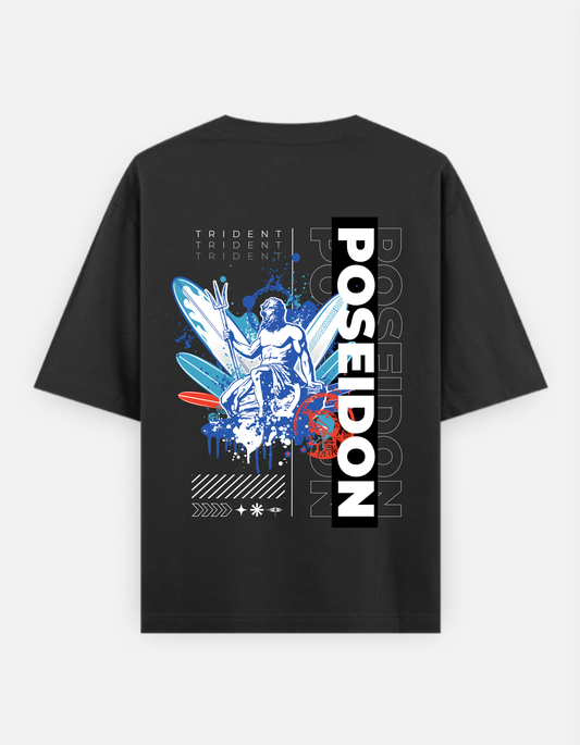 Unisex Oversized Classic T-Shirt - Poseidon